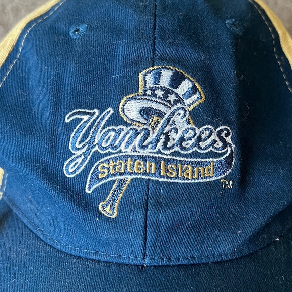 Vintage NY Yankees Staten Island Minor League Baseball Adjustable Dad Hat Cap - Picture 9 of 10